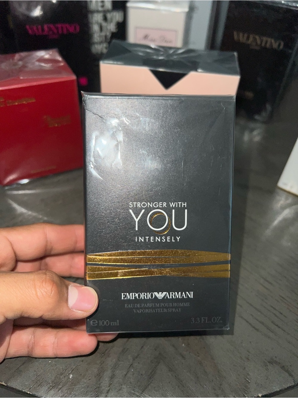 Emporio Armani Stronger With You Intensely - Black & Gold Packaging